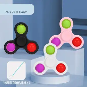 New Color Children's Finger Spinning Toy Hand Spinning Fidget Spinner Toy