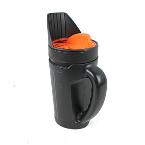 Pot de fleurs en plastique durable et écologique au design classique, <span class=keywords><strong>pour</strong></span> sol, capacité de 2,5 L - Product Image 1