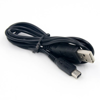Kabel Pengisi Daya USB 1.2M untuk Kabel Adaptor Pengisi Daya N 3DS untuk Kabel Data 3DS XL NDSI