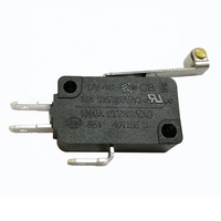 Micro-interrupteur 16A 250VAC T85 automobile 2 broches 3 broches noir IP67 étanche micro-interrupteurs moyens