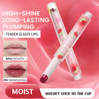 Gloss à lèvres repulpant transparent incolore longue tenue non collant pour le maquillage quotidien OEM ODM LOGO personnalisé