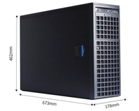 Serveur Super-micro SYS-7049GP-TRT CSE-747BTS-R2K20BP MBD-X11DPG-QT 4U/Tour IPMI NVMe-Prix le plus bas