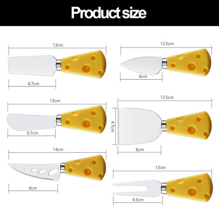 Charcuterie Cheese Spread Slicer Butter Cutter Complete Stainless Steel ...