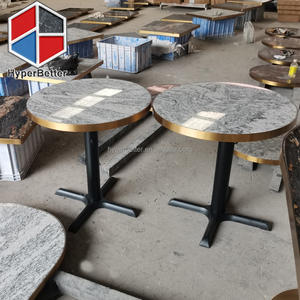 طاولة فندق مخصصة 80x من التوليب الذهبي مع سطح الطاولة - Product Image 5