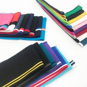 Gewone intercolor hoogwaardige gebreide ribkraag, gebruikt voor school- en kantooruniformen, polokraag, T-shirtkraag - Product Image 6