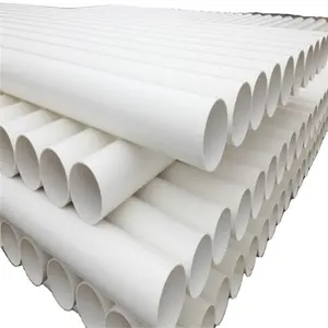 3 inch PVC ống cấp nước thủy lợi thoát nước trắng PVC Ống