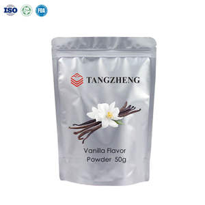 Échantillon gratuit de poudre aromatisée à la vanille avec arôme naturel de gousses de vanille pour les aliments, les boissons solides, la boulangerie, les boissons, les poudings, les gelées - Product Image 1