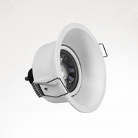 Haute qualité plafond projecteur Mr16 Gu10 Gu5.3 Luminaire Spot lampe support aluminium vers le bas lumière boîtier support pour Gu10 lampe ampoule