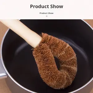 Esponjas y Cepillos de Cocina de Coco Sostenible de Alta Calidad con Logotipo Personalizado para Lavar Ollas y Limpiar el Baño - Product Image 5