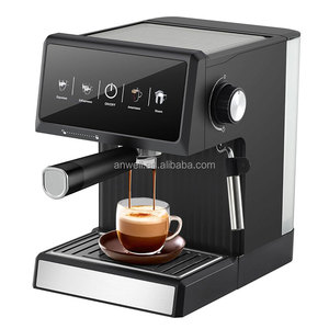 Machine à expresso haute pression ANWELL, premium et best-seller, avec mousseur à lait, machine à café électrique <span class=keywords><strong>italienne</strong></span> semi-automatique - Product Image 1