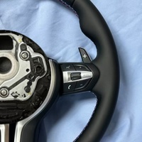 Volant en cuir confortable au toucher pour BMW F30 F10 F15 F36 F20 F22 F25 F32 M3 M5 E46 E60 E70 E90 E91 M Sport