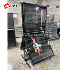 Keyi Chất Lượng Cao Khung Kim Loại Thể Thao Thẻ Hiển Thị Chiều Cao Có Thể Điều Chỉnh Acrylic Đường Ray Xếp Loại Thẻ Hiển Thị Trường Hợp Cho Sưu - Product Image 2