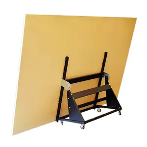 मोबाइल धातु लॉजिस्टिक कार्ट प्लेसमेंट रैक सिरेमिक टाइल ग्लास परिवहन रसद ट्रॉली ट्रक - Product Image 4