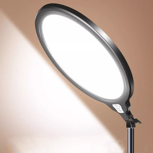 Panneau lumineux LED rond souple de 10 pouces, éclairage d'appoint pour photographie, idéal pour les portraits, le streaming en direct et la <span class=keywords><strong>création</strong></span> <span class=keywords><strong>vidéo</strong></span> – Vente directe usine - Product Image 4