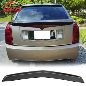 เหมาะสำหรับ Cadillac CTS 2003-2007 สปอยเลอร์ท้ายรถยนต์แบบ OEM สีดำพื้นฐาน - Product Image 1