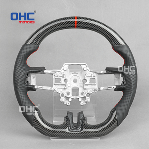Volante de fibra de carbono Hydro Dip de stock local de EE. UU. Para <span class=keywords><strong>Ford</strong></span> <span class=keywords><strong>Mustang</strong></span> Ecoboost Gt <span class=keywords><strong>Shelby</strong></span> Gt350 <span class=keywords><strong>Gt350r</strong></span> 2015-2017 2018-2023 - Product Image 5