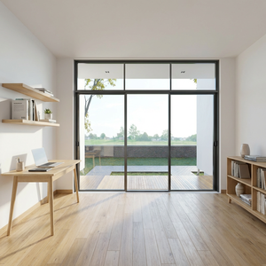 Portes coulissantes en aluminium sur mesure, portes patio en verre pour maisons, intérieur et extérieur modernes, étanches, insonorisées, chambre, jardin - Product Image 1