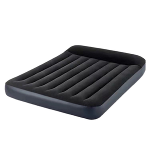 Colchón Inflable Negro para 2 Personas OEM C02 Avenli Jilong <span class=keywords><strong>INTEX</strong></span> 64142 con Almohada Integrada, Colchón de Camping Aterciopelado para Interiores y Exteriores - Product Image 1
