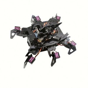 หุ่นยนต์ไอน้ำเพื่อการศึกษาสำหรับ4th ราสเบอร์รี่ Pi 4B/3B hexapod <span class=keywords><strong>Spider</strong></span> WiFi Camera AI - Product Image 1