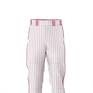 Pantalon de baseball respirant de couleur unie 100 % polyester, fabriqué au Pakistan, personnalisable avec votre marque, grandes tailles, unisexe, vente chaude en ligne - Product Image 6
