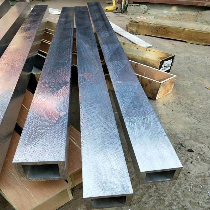 High Precision Magnesium Aluminum square Tube Ruler Magnesium Aluminum ...