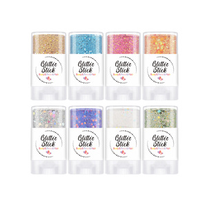 Barra de Brillo Corporal de Marca Privada, Gel Facial con Brillo, Maquillaje con Brillo Metálico, Barra de Brillo con Destellos de Sirena - Product Image 5