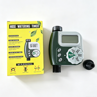 Programmateur d'arrosage intelligent pour pelouse et jardin, alimenté par batterie, pour l'irrigation extérieure