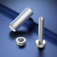 Soporte Vertical para Tarjeta Gráfica SAMZHE de Aluminio, Soporte para Tarjeta de Video, Accesorios para PC, Ajuste de Altura de 51-83 mm
