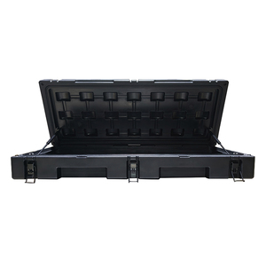 Caja de herramientas rotomoldeada de LLDPE de 83L, caja de carga rígida de perfil bajo para techo, para viajes 4x4 y camping - Product Image 1