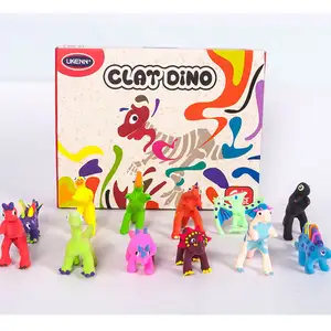 Plastilina de colores para niños, arcilla polimérica educativa de textura suave y secado al aire para modelar, juguete de aprendizaje creativo, perfecto para regalo, gran oferta