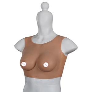 OEM/ODM Custom 2Y-B Cup Realistic Silicone Breast Forms Breastplate for Crossdressers Transgender Drag Queen Cosplay Roleplay - Product Image 5