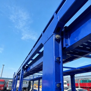 Semi-<span class=keywords><strong>remorque</strong></span> <span class=keywords><strong>porte</strong></span>-voitures à double étage à col de cygne, <span class=keywords><strong>2</strong></span> essieux, 7 voitures - Product Image 4