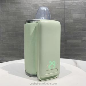 Calentador de Biberones Portátil Recargable, Calentador de Biberones Eléctrico Verde para Bebés con Enchufe USB, Calentador de Biberones Inalámbrico para Viajes - Product Image 6