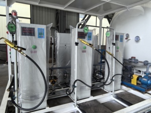 Estación de Llenado de Cilindros de GLP Automática Giratoria Móvil Donyue, Estación de Llenado de Gas GLP de 5 a <span class=keywords><strong>200</strong></span> CBM - Product Image 3