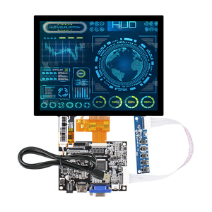 Panel <span class=keywords><strong>LCD</strong></span> TFT de 8 pulgadas Módulos <span class=keywords><strong>LCD</strong></span> 250 Nits 50 pines Conector RGB Placa de control a juego y panel táctil - Product Image 1