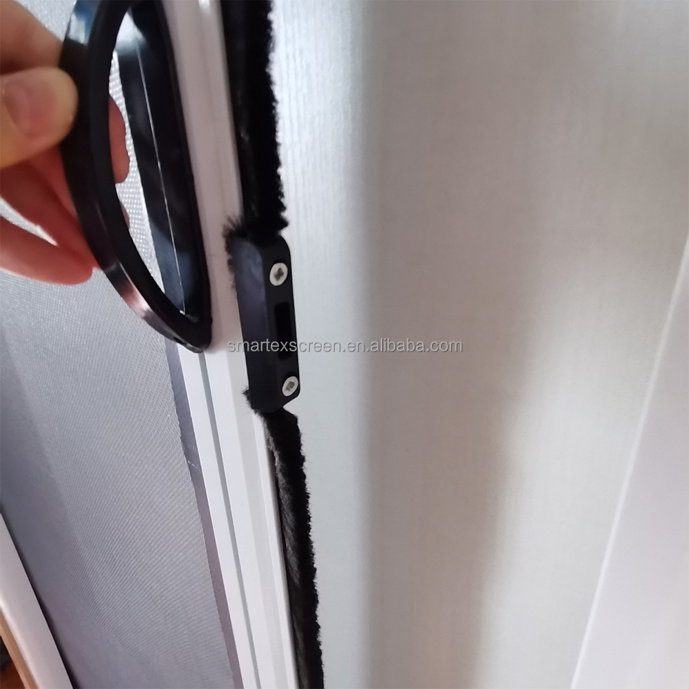 Mosquito Net Garage Screen Fiberglass Roll up Doors PVC Profile Retractable Screen Fiberglass Mesh Front Door · image 6