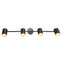 Lustres et lampes suspendues d'intérieur à rail fixe à 4 lumières de style nordique pour chambre et salon