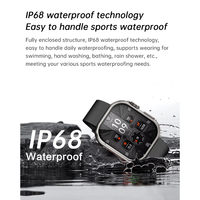 Reloj Inteligente S8 de 2.01 Pulgadas, IP68, Aleación de Zinc, Más de 100 Modos Deportivos, Frecuencia Cardíaca, Sueño, GPS, Batería de 410 mAh, 7-15 Días de Duración, Carga Magnética, para Hombre y Mujer