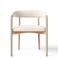 Ensemble de table à manger moderne Sageliving avec 6 chaises Ensemble de salle à manger à chevalet en bois de chêne contemporain pour salle à manger