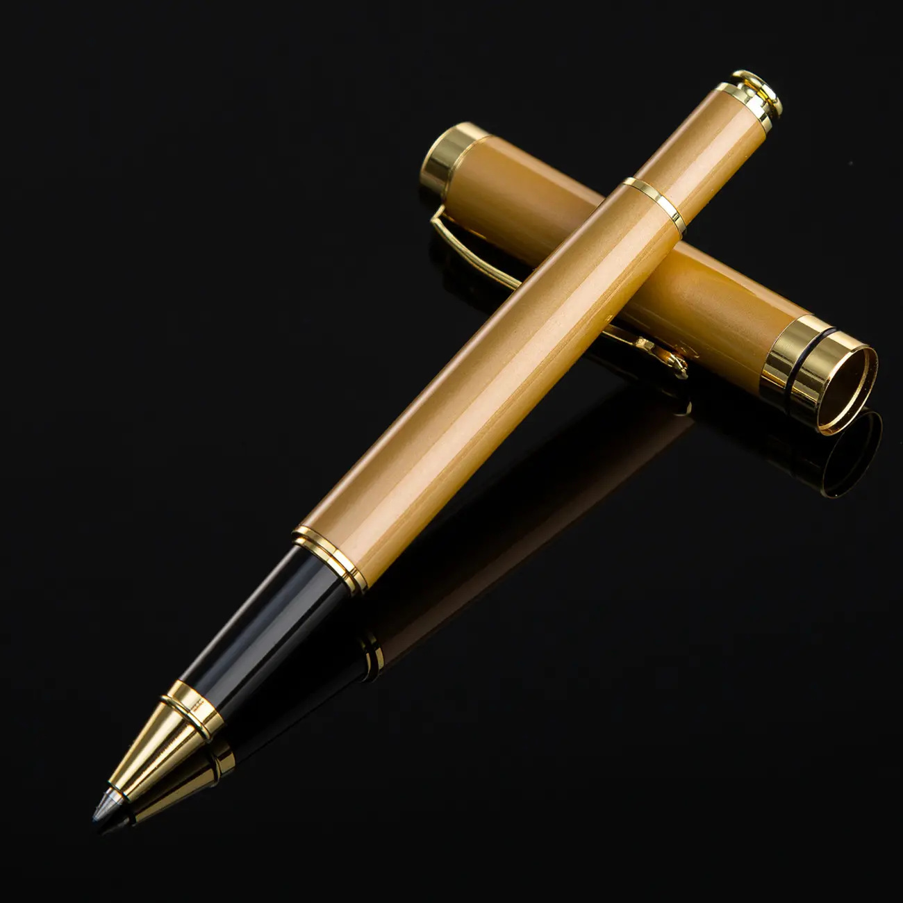 2022 Custom Design New 1/4 Replaceable Short Ballpoint Pen Refills Personalized Ballpoint Pen Boligrafo Beiluner Ballpoint Pens