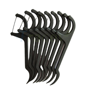 Filo Interdentale Ecologico con Logo Personalizzato, Bastoncini Degradabili per Pulizia Dentale - Product Image 1