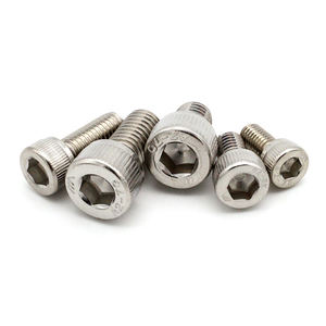 Haute résistance Din 912 Allen/304 316 boulon à tête cylindrique en acier inoxydable M2 <span class=keywords><strong>M4</strong></span> M6 M8 vis à tête cylindrique à six pans creux - Product Image 1
