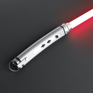 Nexussabers แกนหมุน <span class=keywords><strong>Ahsoka</strong></span> <span class=keywords><strong>Tano</strong></span> lightsaber โลหะ hilt RGB baselit ทนทานบอร์ดโปรไฟล์ XENO3.0พิกเซลพร้อมลำโพงเบส - Product Image 5