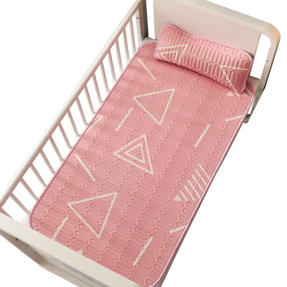 Berçário de cama personalizado 100% algodão, conjunto de 3 peças para bebê, menino e menina, colcha, capa, berço