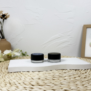 Gran oferta, tarro de vidrio personalizado resistente a los niños con tapa CR, botella plana de Material de grado alimenticio certificado para crema para el cuidado de la piel - Product Image 4