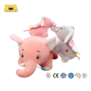 <span class=keywords><strong>Los</strong></span> elefantes con orejas grandes gris elefante de peluche de juguete mini elefante de juguete de felpa - Product Image 2