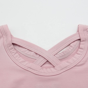 <span class=keywords><strong>Robe</strong></span> de bal à manches longues pour filles, vêtements pour enfants, volants, nœud, technique de teinture unie, col rond, mode pour petites filles, vente chaude - Product Image 2