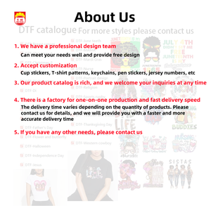 サッカーサッカージャージーヒートDTF転送デザイン文字名と番号Tシャツ番号用熱転送ステッカー - Product Image 5