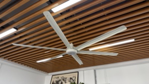 Ventilateur <span class=keywords><strong>de</strong></span> plafond LED intelligent Aipu 3,5 m avec 6 pales réversibles, commande mécanique en métal, usage domestique, OEM/ODM - Product Image 3