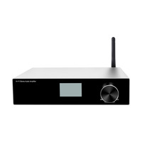 Amplificateur de puissance stéréo Hi-Fi Cloudyx CL-500W |   2x100W WiFi double bande pour USB Multiroom AirPlay 2 Optique Home Cinéma